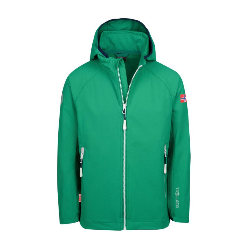 Trollkids Kids Kvalvika Jacket Jr 328-329 softshell jacket Clothing / Jackets, vests / Kids Your Sports Performance