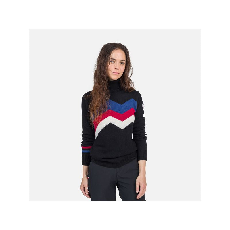Rossignol W Mountain Tn Sweater Black Import z PMSport Your Sports Performance