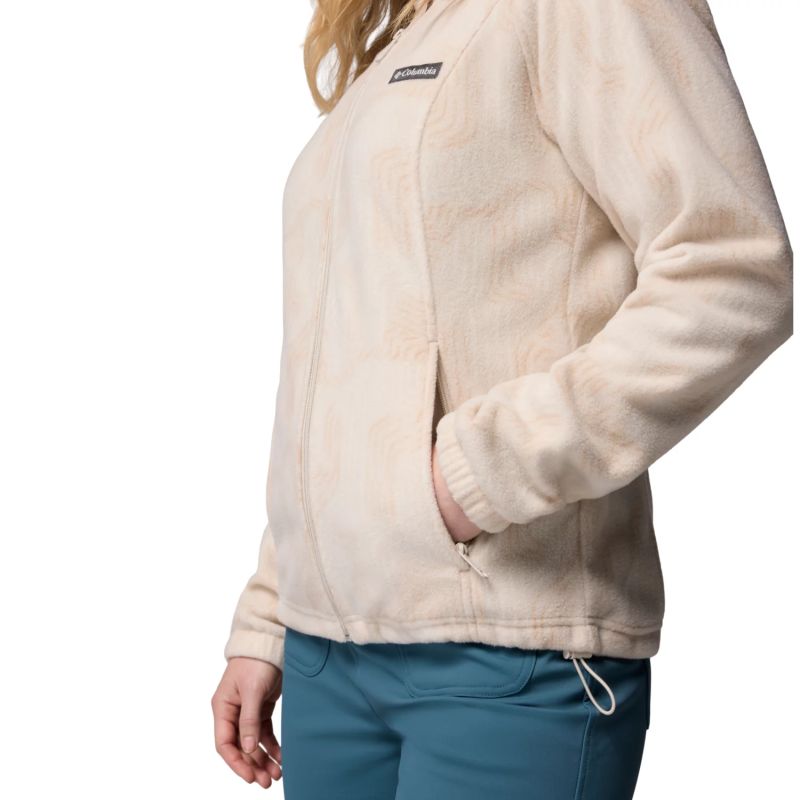 Columbia Benton Springs Printed Full Zip 2021771276 Beige L In preparation Your Sports Performance