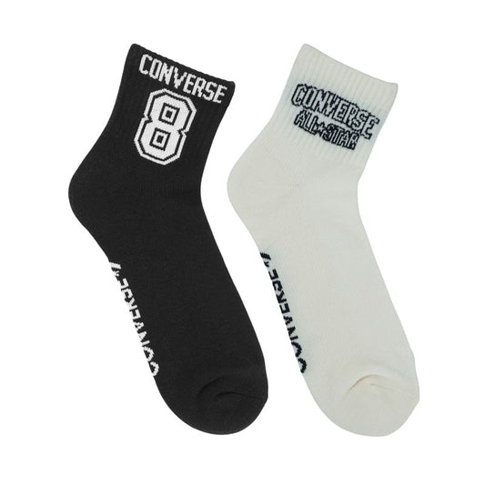 Converse 2-pack socks white, black E1345A In preparation Your Sports Performance