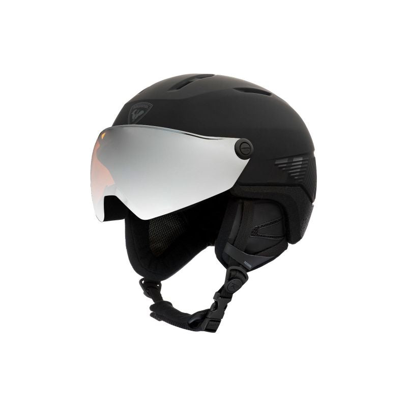 ROSSIGNOL FIT VISOR IMPACTS BLACK ski helmet Import z PMSport Your Sports Performance
