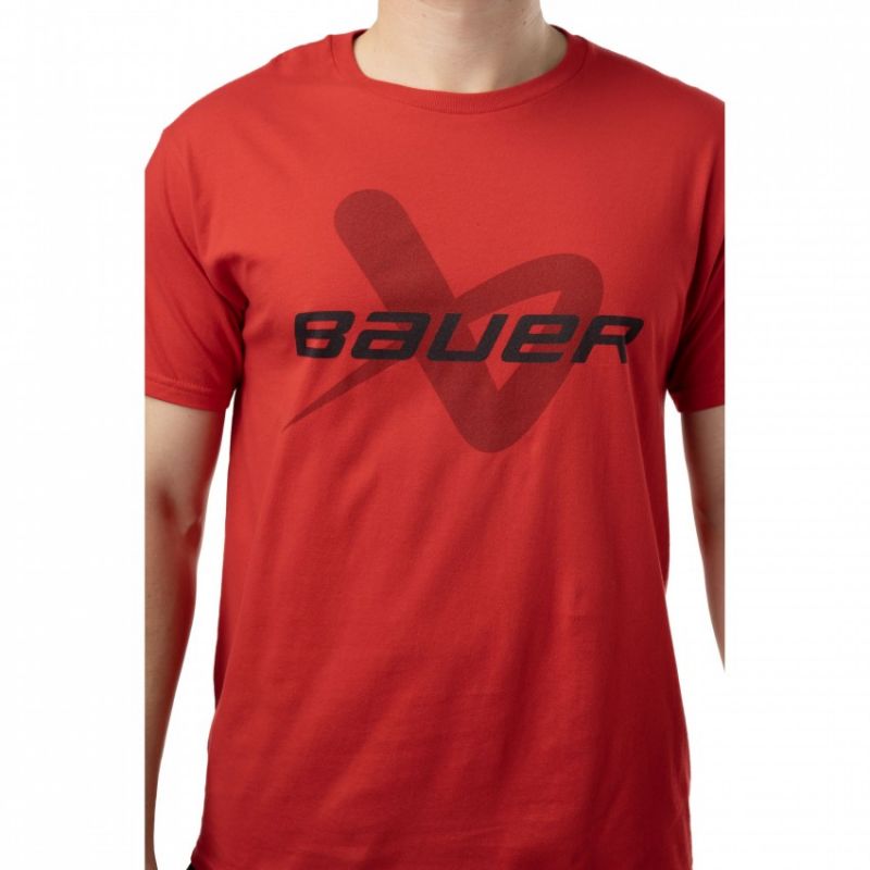 Bauer Core Lockup Sr T-shirt M 1063376 Clothing/Lifestyle/T-shirts/Brugi Bauer