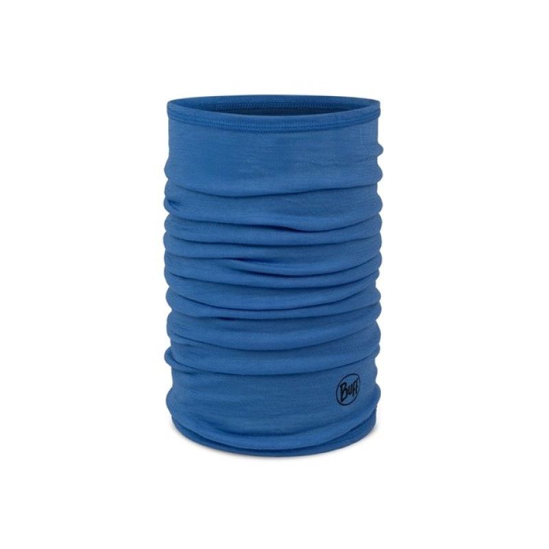 Children's bandana BUFF MERINO LIGHTWEIGHT SOLID ROYAL Odzież militarna/Chusty, arafatki, kominy Your Sports Performance
