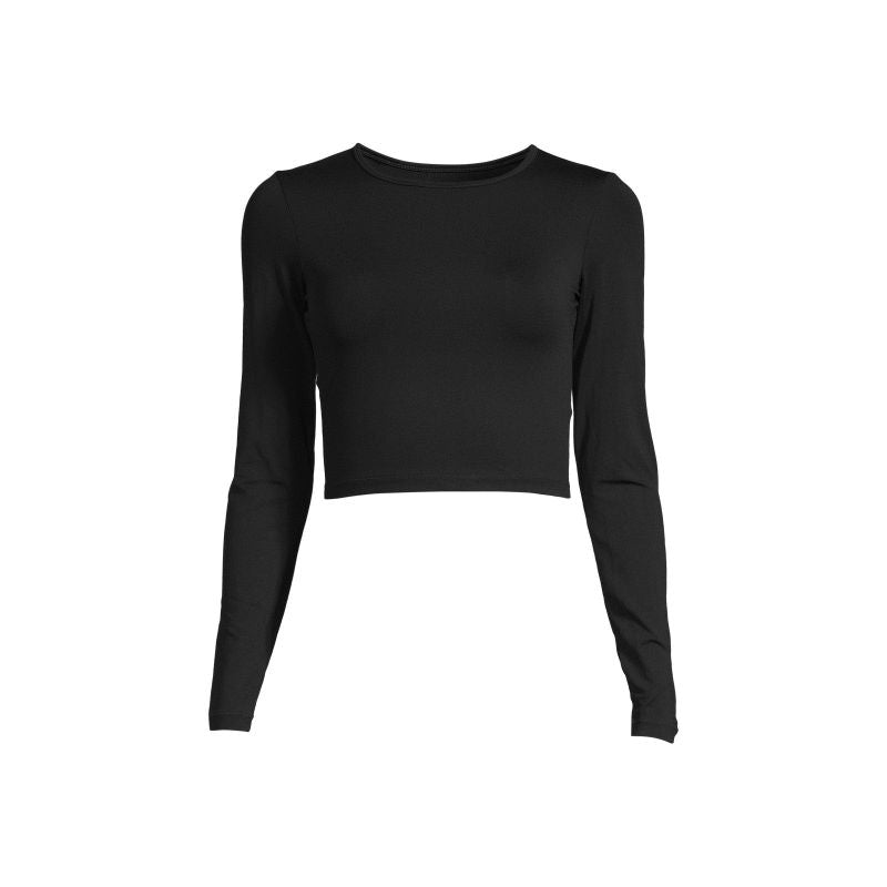 CASALL Crop Long Sleeve T-shirt black Import z PMSport Your Sports Performance