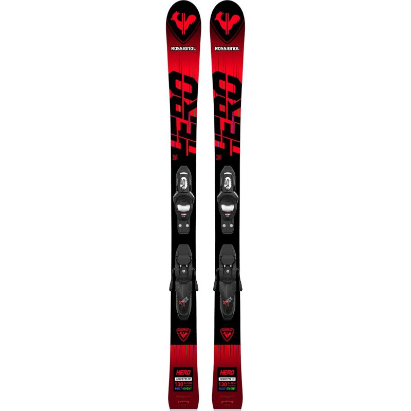 ROSSIGNOL HERO JR Multi-Event children's skis + LOOK Kid 4 GW bindings Import z PMSport Your Sports Performance