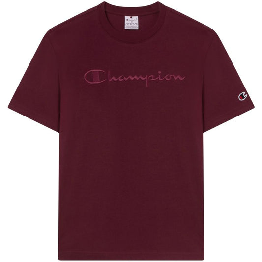 Men's Champion SS Tee Burgundy 220273 RS522 In preparation Your Sports Performance