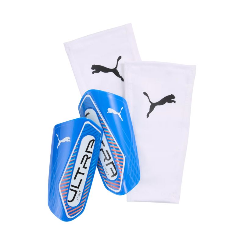 Puma Ultra Light Sleeve Football Shin Guards Blue 30989 04 In preparation Your Sports Performance