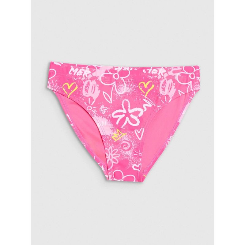 Girls' two-piece swimsuit 4F 4FJRSS25UBKSF051-90A *Kategoria tymczasowa Your Sports Performance