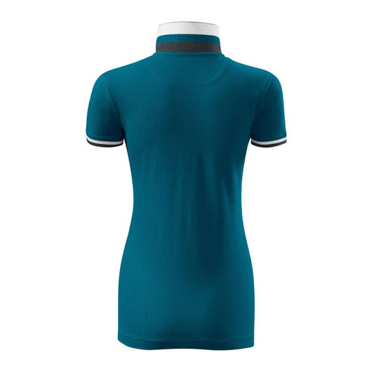 Malfini Collar Up polo shirt W MLI-25793 petrol blue Clothing/Lifestyle/T-shirts/Malfini Malfini