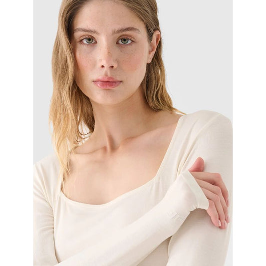 Longsleeve slim smooth women's 4F 4FRSS24TLONF499-11S *Kategoria tymczasowa Your Sports Performance