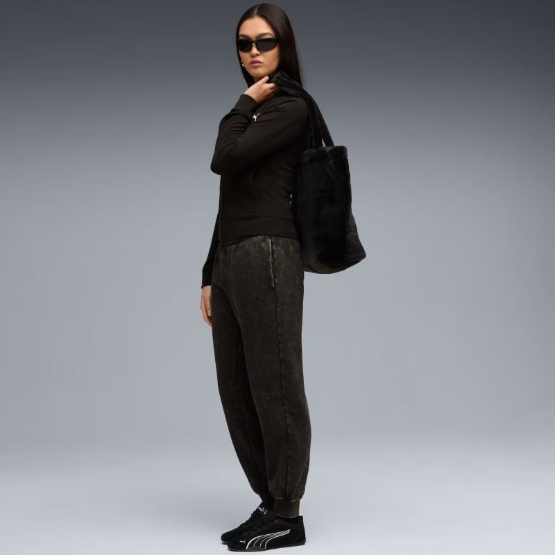 Puma ESS Elevated Comfort Wash Sweatpants W 688104 01 Clothing/Lifestyle/Trousers, shorts/Puma Your Sports Performance