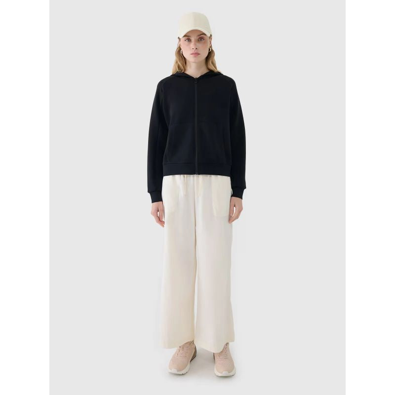 Women's sweatshirt with zipper and modal 4F 4FWSS25TSWSF1577-20S *Kategoria tymczasowa Your Sports Performance