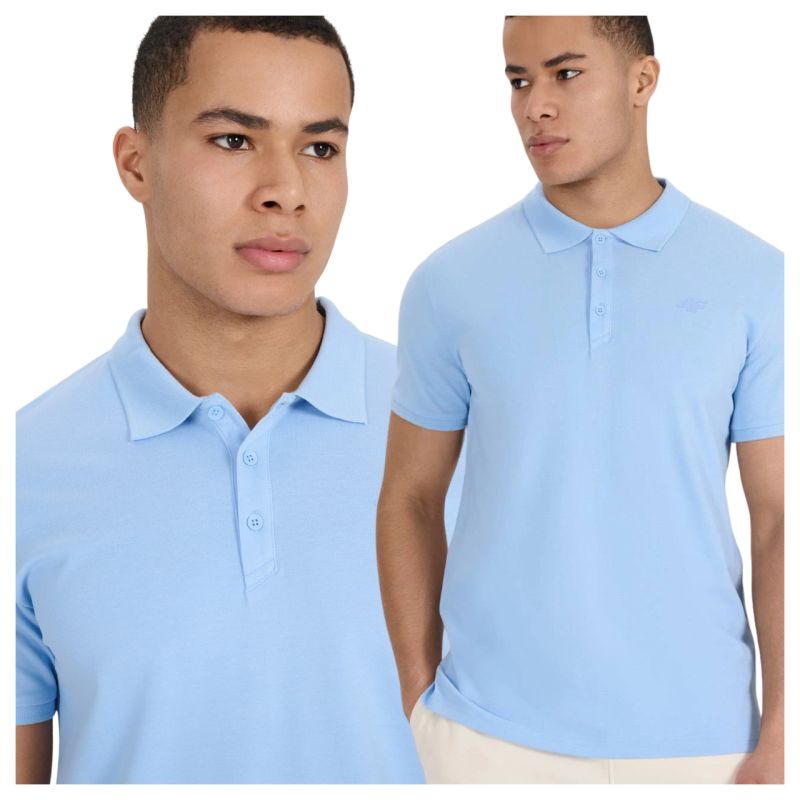 Men's polo shirt 4F 4FWSS25TPTSM704-34S *Kategoria tymczasowa Your Sports Performance
