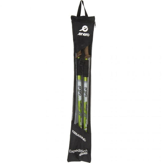 Enero Expedition trekking poles with cover, green 338696 Accessories Your Sports Performance