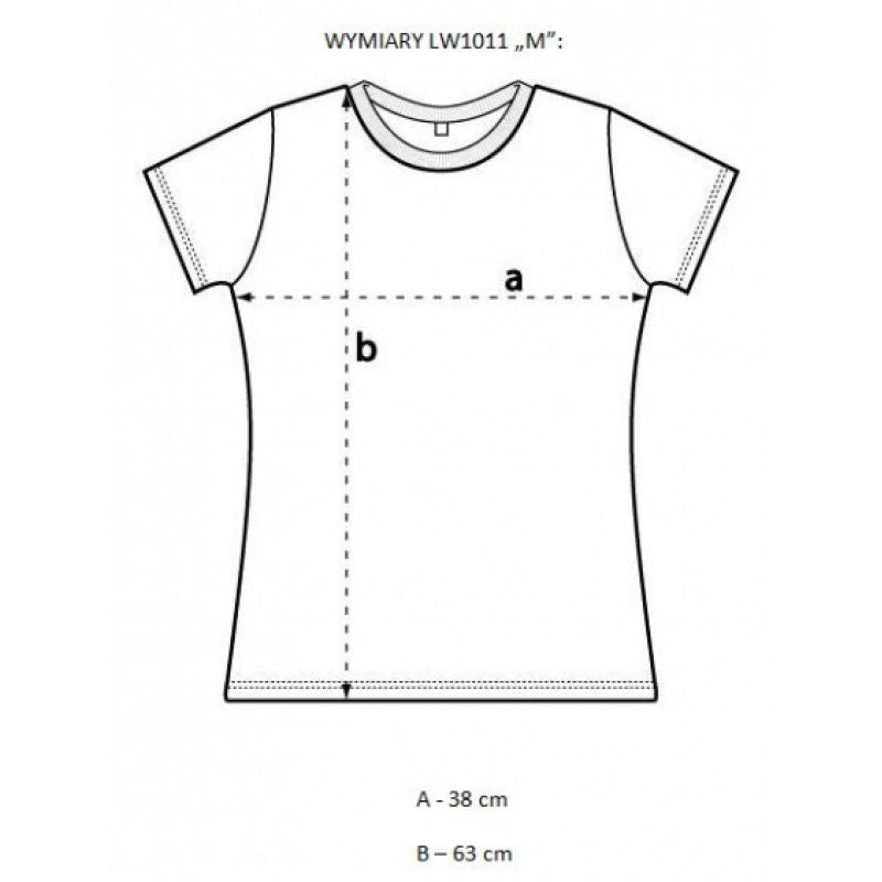Women's T-shirt LEONE LW1011/S16 turquoise "M" In preparation Your Sports Performance