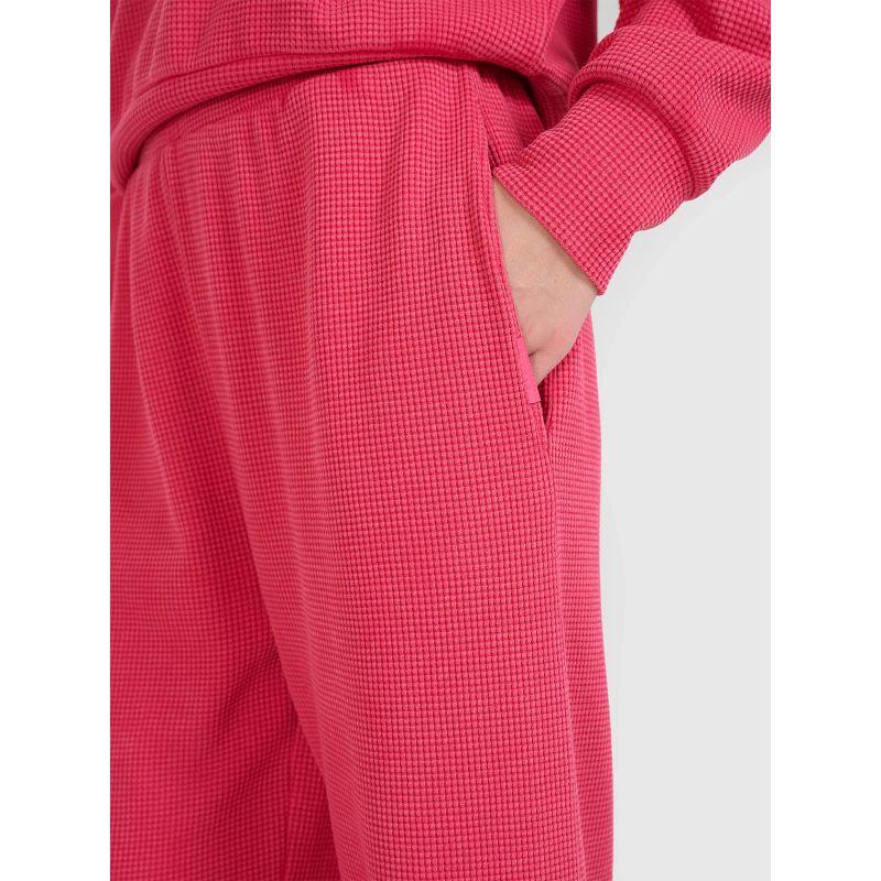 Women's oversized wide-leg trousers 4F 4FRSS25TTROF1396-54S *Kategoria tymczasowa Your Sports Performance