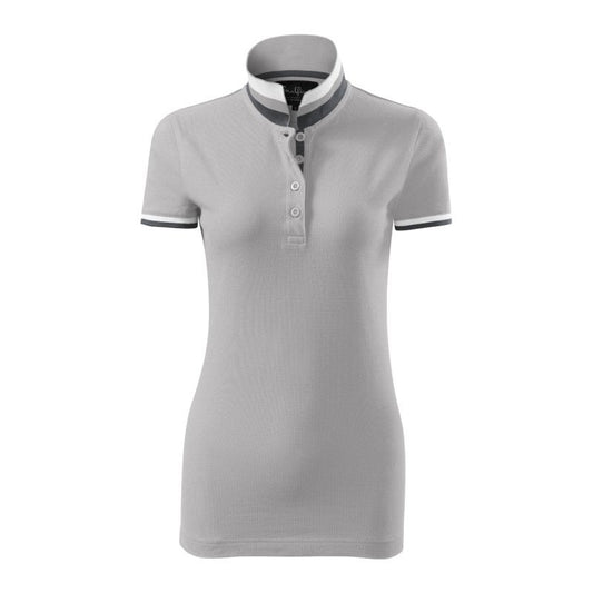 Malfini Collar Up W MLI-257A4 silver gray polo shirt Clothing/Lifestyle/T-shirts/Malfini Malfini