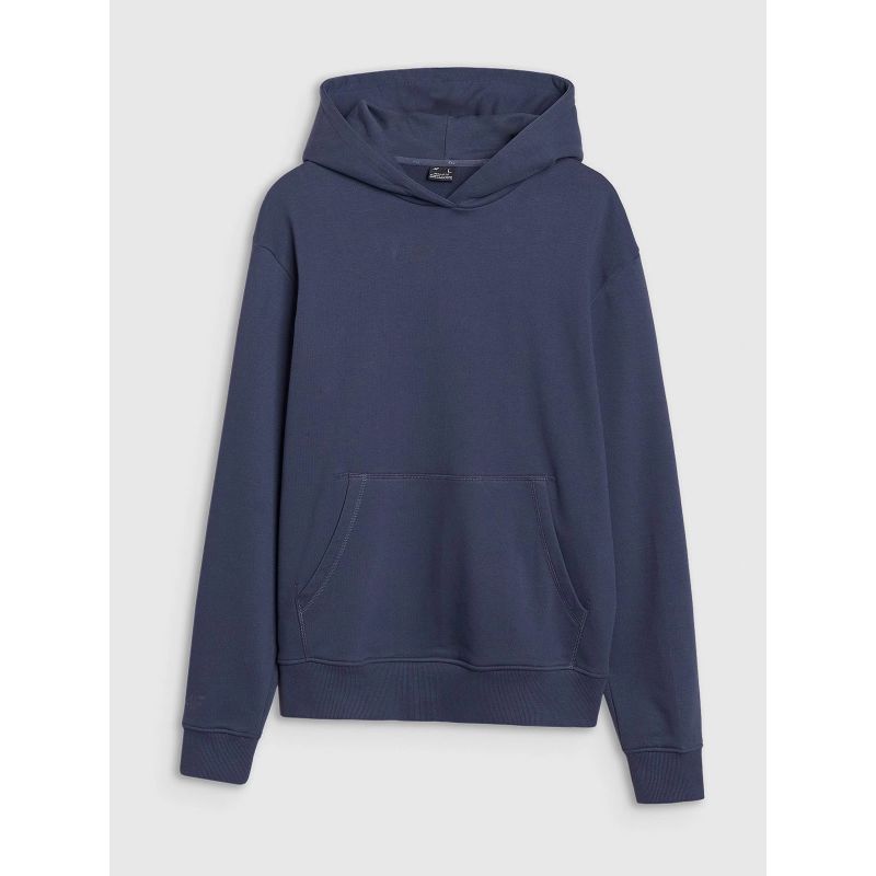 Men's sweatshirt with hood, open, 4F 4FWSS25TSWSM1749-22S *Kategoria tymczasowa Your Sports Performance