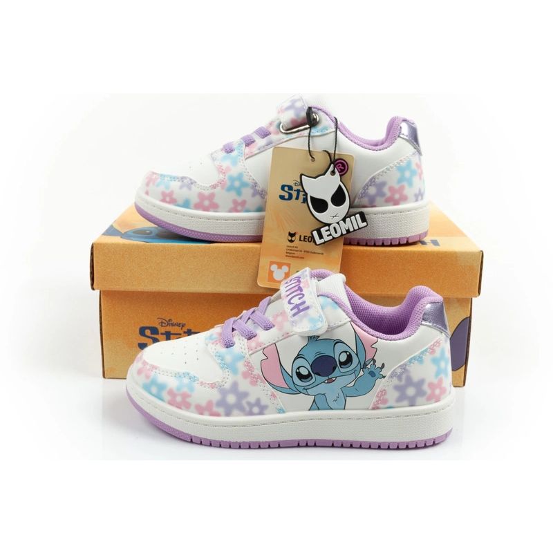 Leomil children's sports shoes sneakers Stitch comfortable lightweight with Velcro