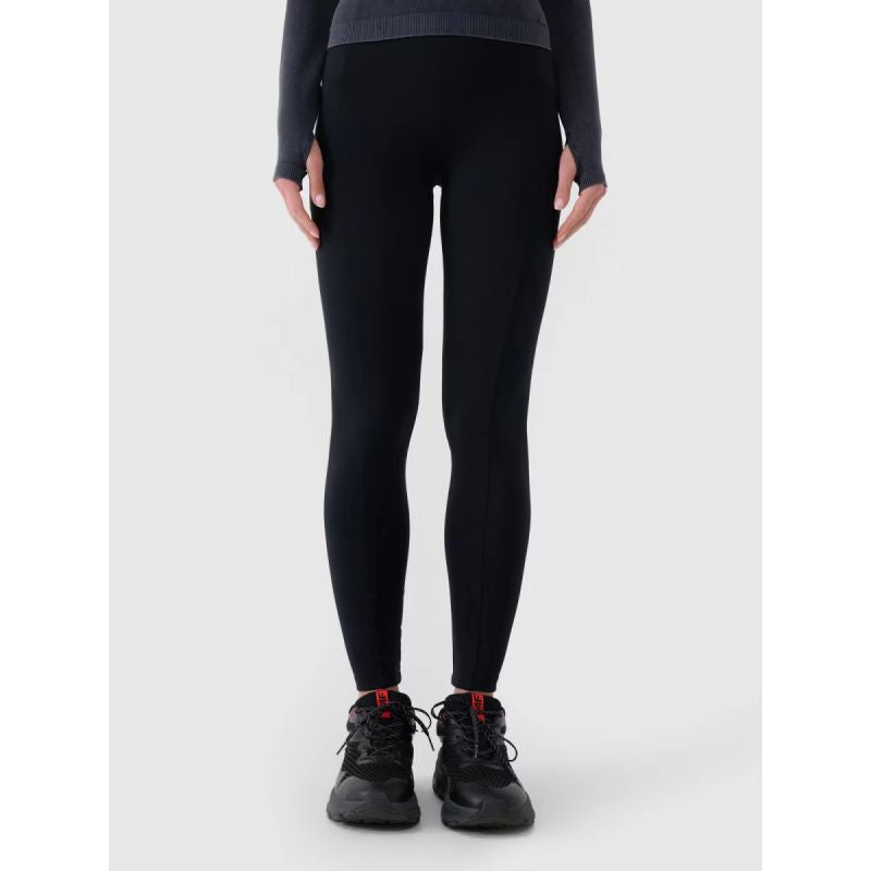 Women's knitted leggings with viscose 4F 4FRAW24TTIGF224-20S *Kategoria tymczasowa Your Sports Performance