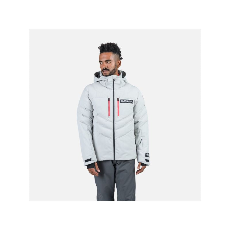 Rossignol Hero Blackside Puffy Jkt Jacket Gray Import z PMSport Your Sports Performance
