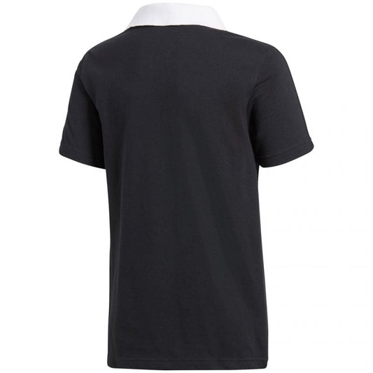 T-Shirt adidas Condivo 18 Cotton Polo JR CF4373 black Clothing/Lifestyle/T-shirts Adidas