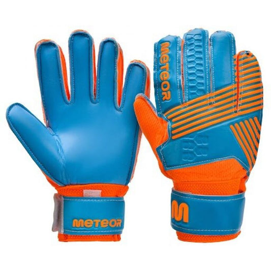 Goalkeeper gloves Meteor Catch Blue 03806-03812 Your Sports Performance