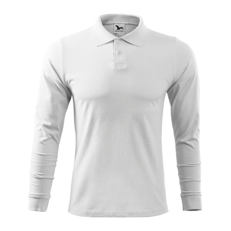 Malfini Single J. LS M MLI-21100 white polo shirt Clothing/Lifestyle/T-shirts/Malfini Malfini