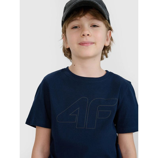 Boy's printed T-shirt 4F 4FJWSS25TTSHM2179-31S *Kategoria tymczasowa Your Sports Performance