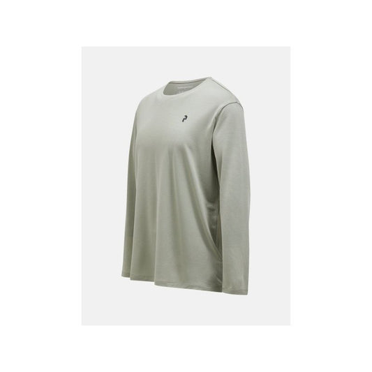 Peak Performance M Delta Ls Tee Green Peak Performance