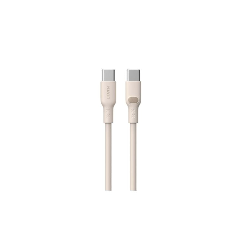 Havit Type C Cable CB6284 2.0m (beige) In preparation Your Sports Performance