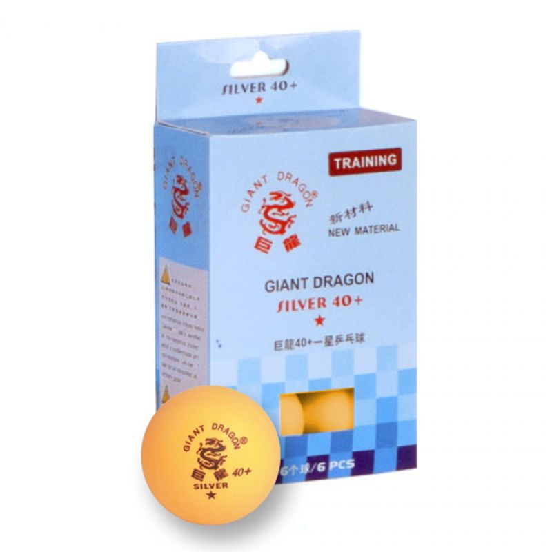 SMJ Silver Star 6-pack ping pong ball 8341 Accessories/Balls/Table Tennis Your Sports Performance