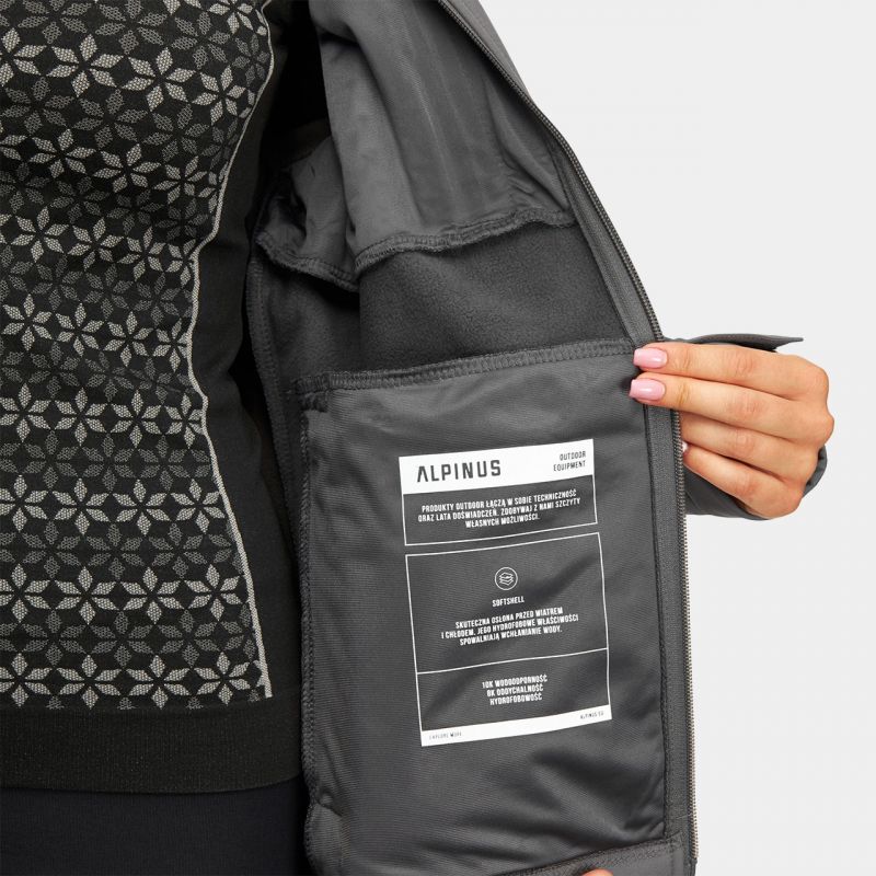 Softshell jacket Alpinus Bergamo W BR18186 Clothing/Outdoor/Alpinus Your Sports Performance