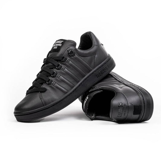 K-Swiss LOZAN II men's sneakers, natural leather, black (07943-904-M) In preparation Your Sports Performance