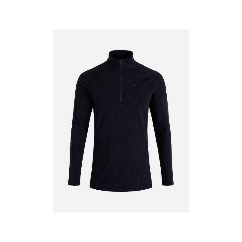 Peak Performance M Magic Half Zip Thermal Shirt Black Import z PMSport Your Sports Performance