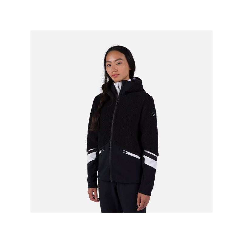 Rossignol W Wispile Fleece Fzh Sweatshirt Black Rossignol