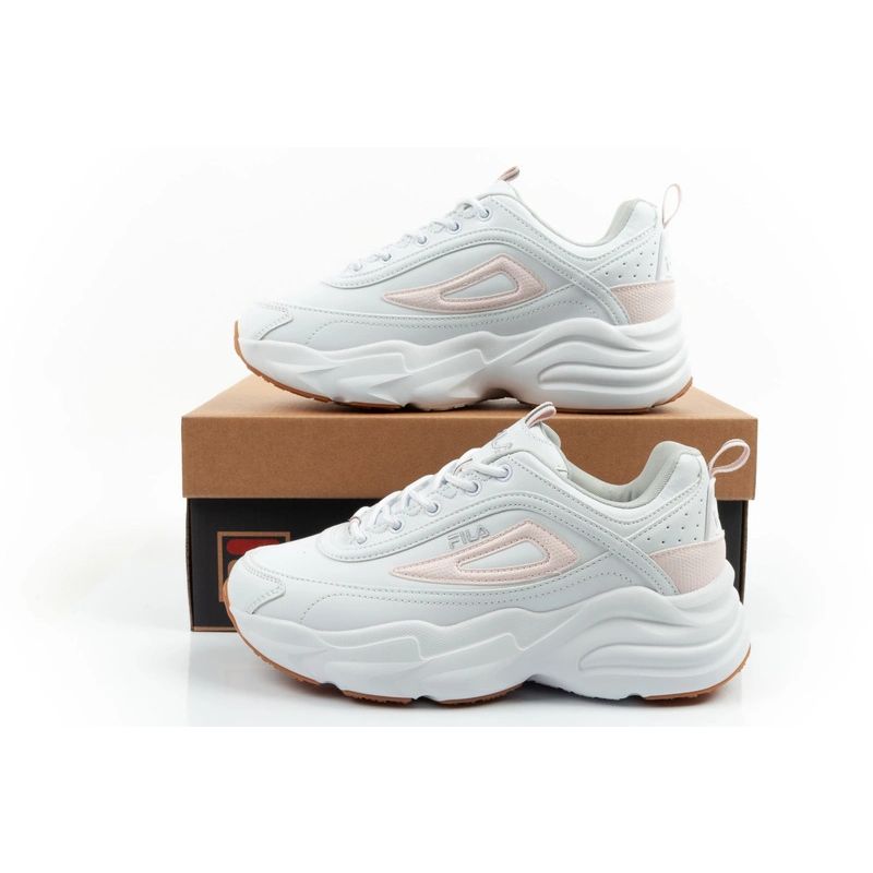 Fila women's sports shoes Skye ZP sneakers fashionable comfortable lightweight white Fila
