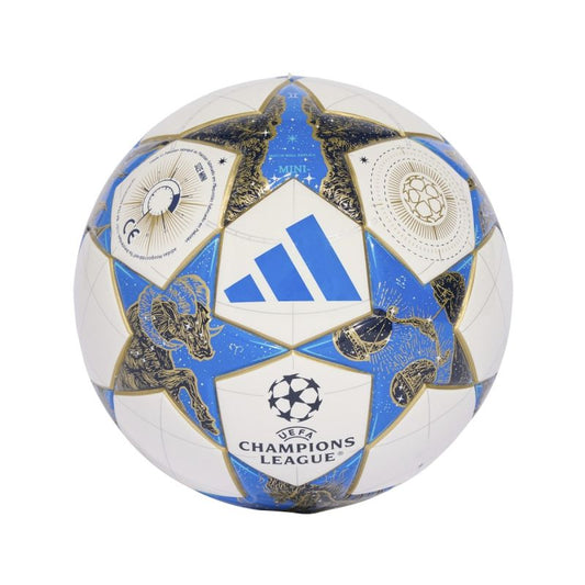 adidas UCL Mini 25/26 League Stage Football White, Blue, and Gold JP1544 Accessories/Balls/Football/Champions League 2025 Adidas