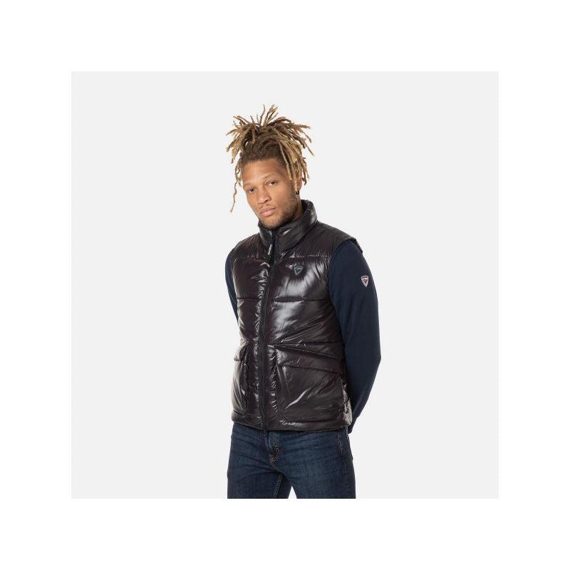 Rossignol Shiny Vest Jkt Black Import z PMSport Your Sports Performance