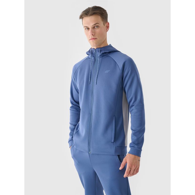 Men's training sweatshirt with a hood 4F 4FWAW24TFSWM405-32S *Kategoria tymczasowa Your Sports Performance