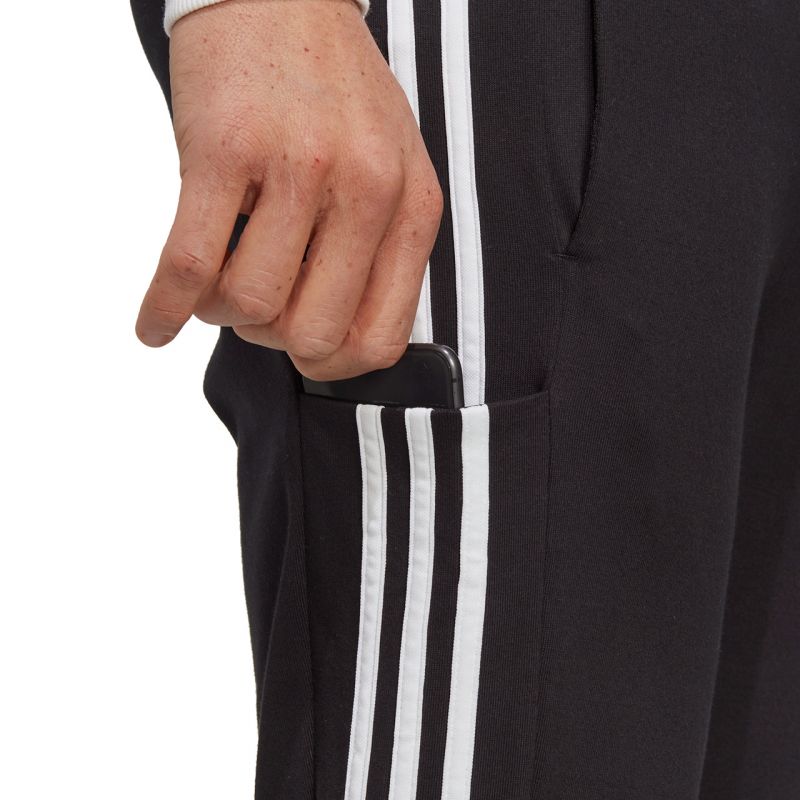 adidas Essentials Single Jersey Tapered Open Hem 3-Stripes M IC0044 Clothing/Training Adidas