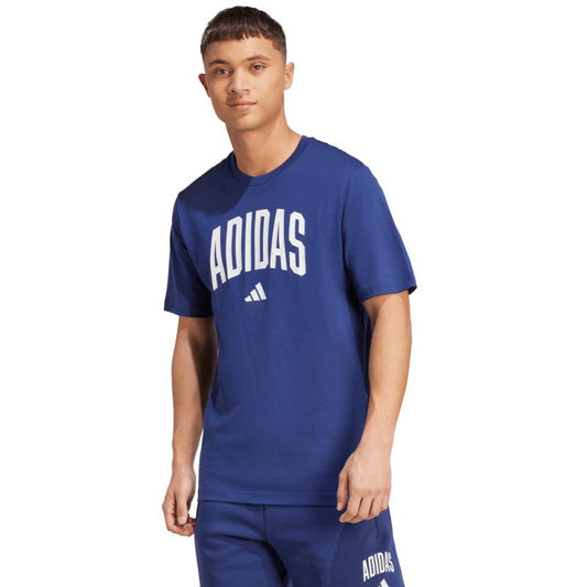 adidas Collegiate Lineage Graphic T-shirt M JM6417 Clothing/Lifestyle/T-shirts Adidas