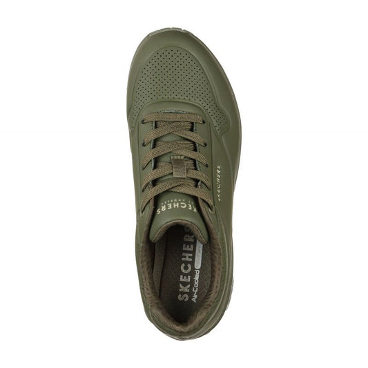 Skechers Uno Stand On Air Shoes Green W 73690-OLV Footwear/Lifestyle/Skechers Skechers
