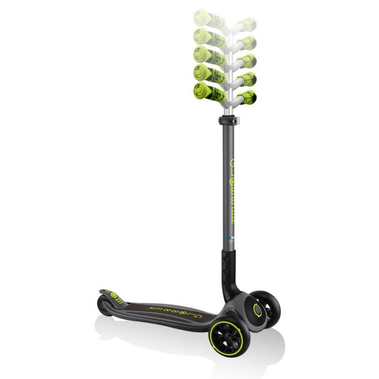 Globber Master Prime 3-Wheel Scooter / Black - Lime Green 664-106 Accessories/Skating/Hulajnogi Your Sports Performance