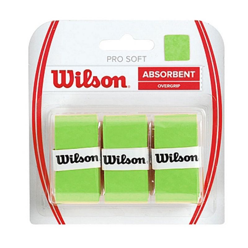 Wraps Wilson Pro Soft Overgrip 3pcs WRZ4040LI Accessories/Rackets and accessories Your Sports Performance