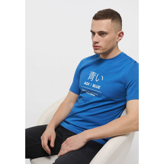 Mustang T-shirt Alex C Print M 1013522 5234 Clothing/Lifestyle/T-shirts/Mustang Your Sports Performance