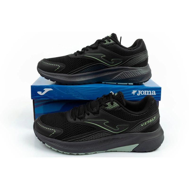 Joma Vitaly men's running shoes, lightweight, comfortable, durable, black Joma