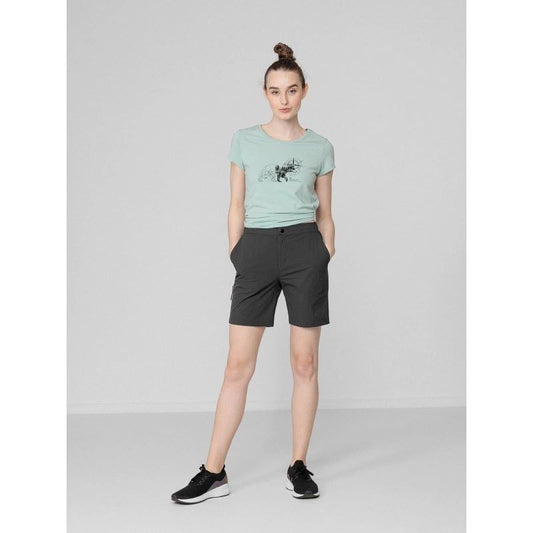 Women's trekking shorts 4F H4L22-SKDTR062-22S Kobieta/Odzież/Spodenki/Spodenki trekkingowe Your Sports Performance
