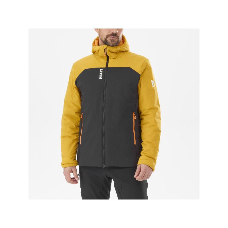 MILLET M Mixt Warm Hoodie Jacket Black Import z PMSport Your Sports Performance