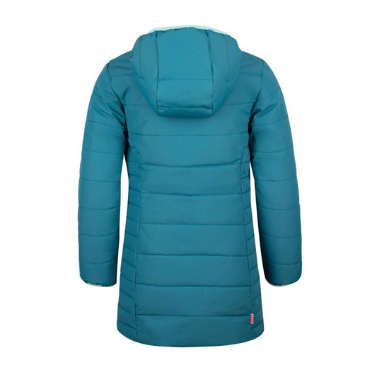 Trollkids Girls Stavanger Coat winter blue insulated hooded jacket (219-323) Trollkids